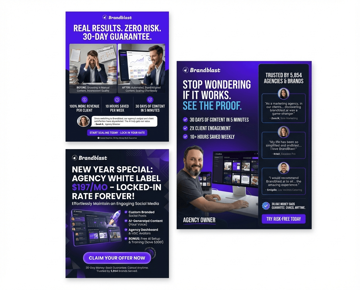 Ad creatives interface